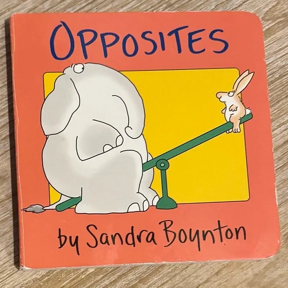 Sandra Boynton Opposites Board Book - Picture 1 of 3